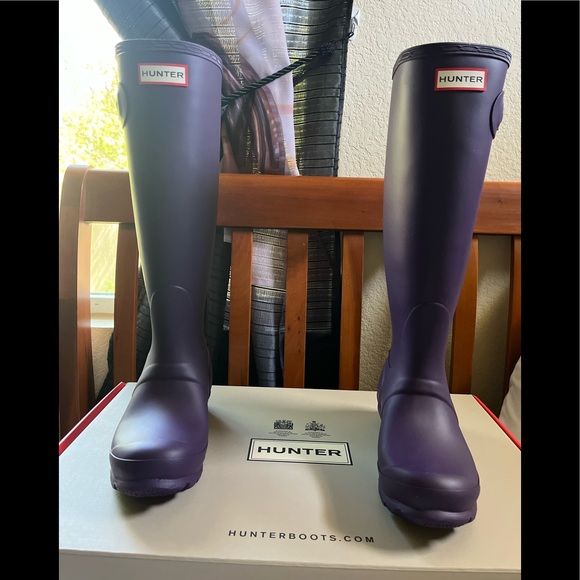 Hunter woman’s original Tall Boot - Picture 3 of 8